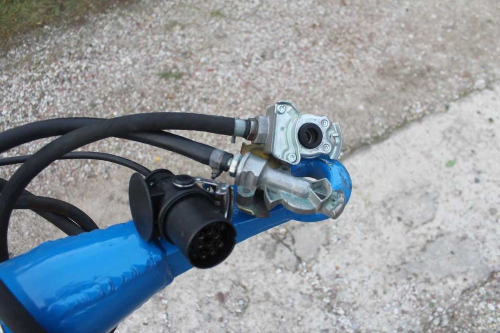 Przyczepa dłużyca dłużycowa do stali drutu słupów energetyka 5 Ton