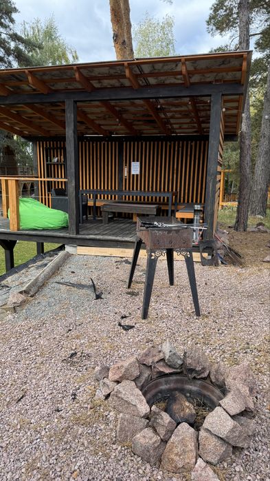 Подобова оренда будинку Зруб з банькою  та чаном