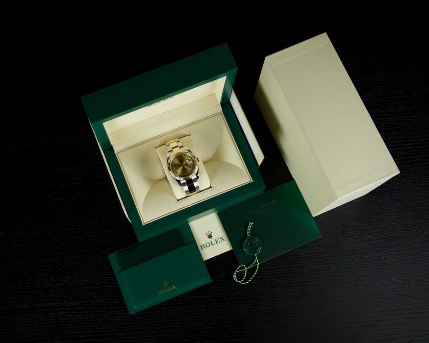 Rolex Datejust 41 Diamond Champagne Dial