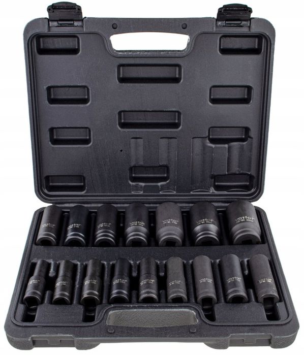 Zestaw Nasadek Udarowych 10-32 Mm Nasadki Udarowe 1/2 Udar 16 El Waliz