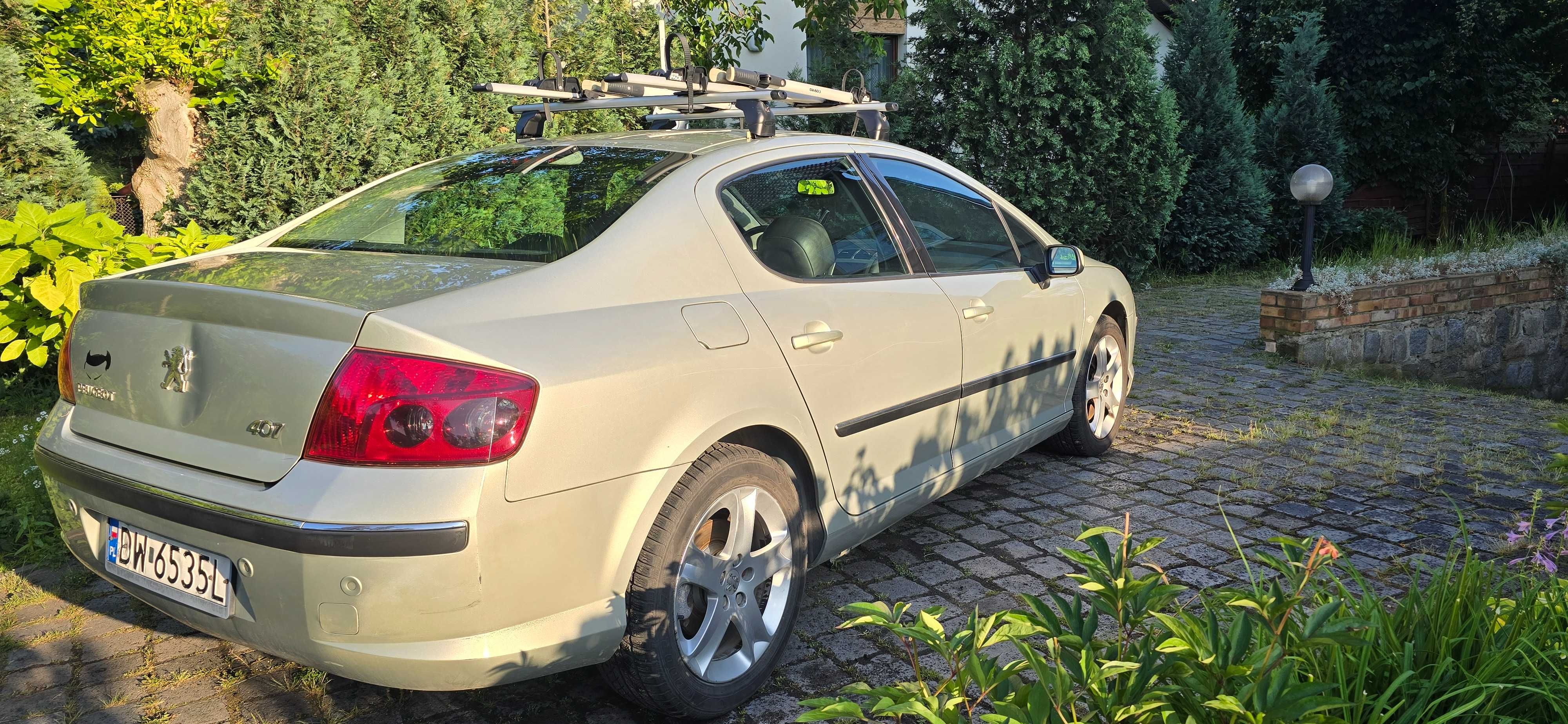 Sprzedam Peugeot 407 SV SPORT 2.2 benzyna 2004 r. z małym przebiegiem
