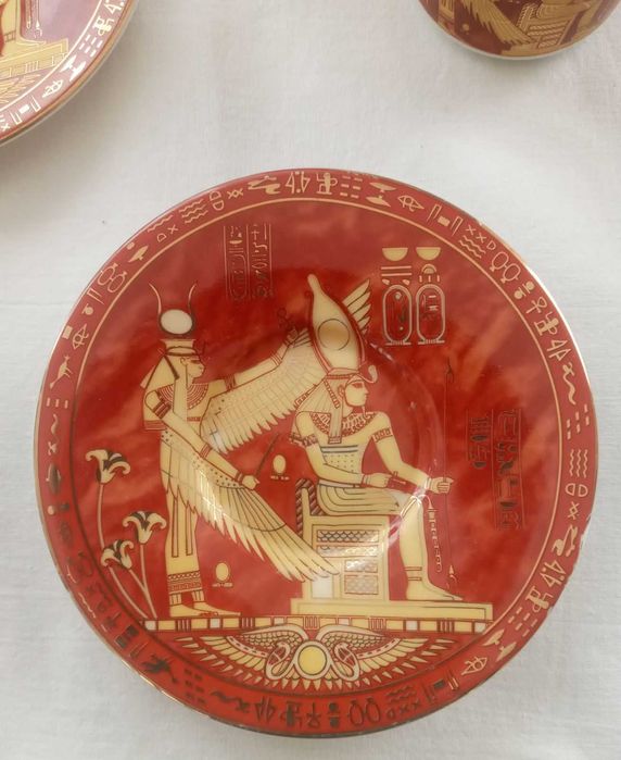 Сервиз чашки и блюдца Египет