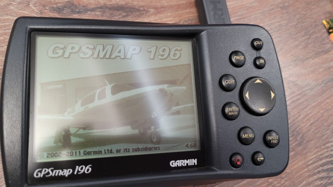 Garmin gpsmap 196 aviation авиационный навигатор