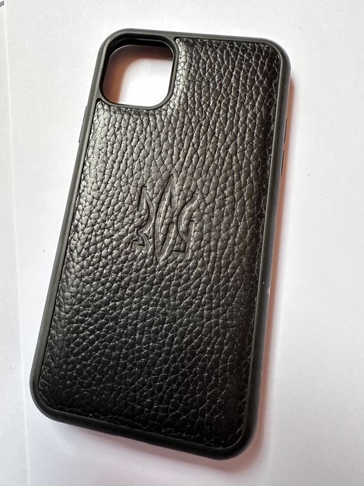 Шкіряний чохол на айфон 11