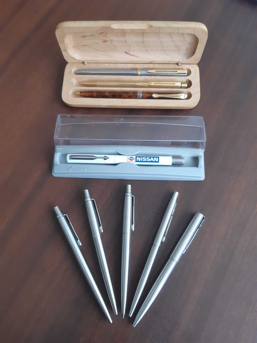 Conjunto de canetas Parker/etc (Mundo) séc. XX