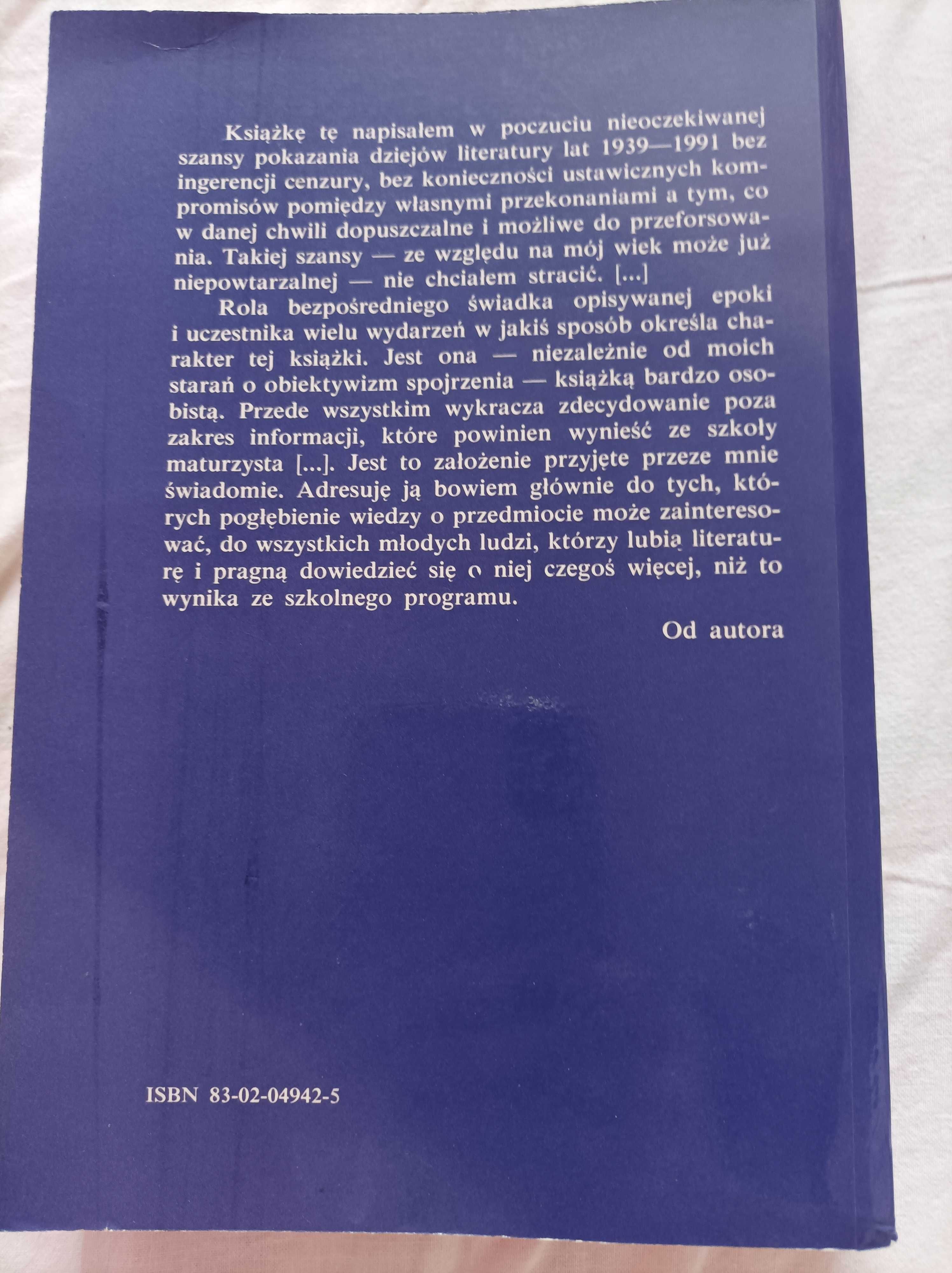 Literatura polska 1939 Ryszard Matuszewski