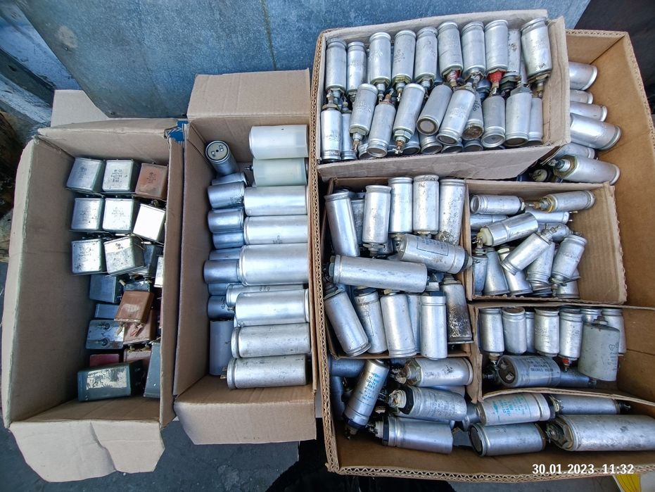 Конденсаторы СССР, разные.