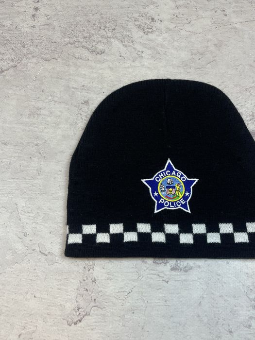 Винтажная шапка Chikago Police CPD