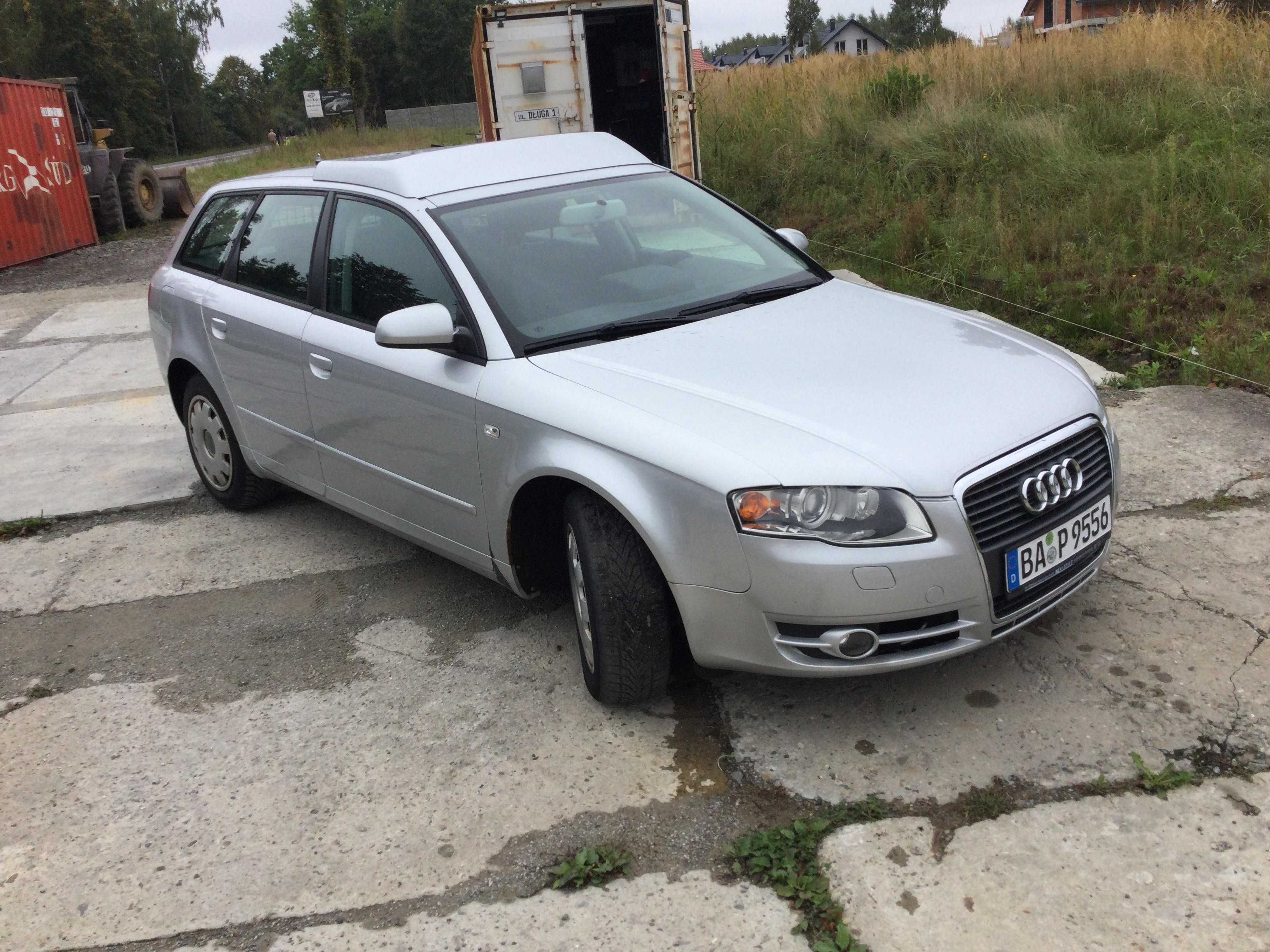 AUDI A4 2,0 tdi kombi manualna skrzynia export