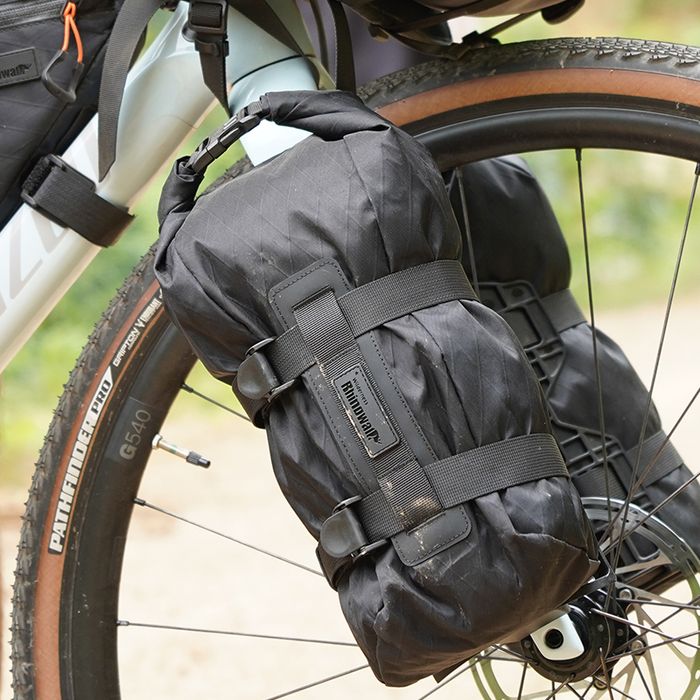 Sakwa Rowerowa Na Przedni Widelec Z Uchwytem Rhinowalk Bhd0013Bk 6,5L