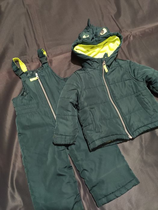 Теплий костюм carter's куртка комбінезон курточка 18 міс.