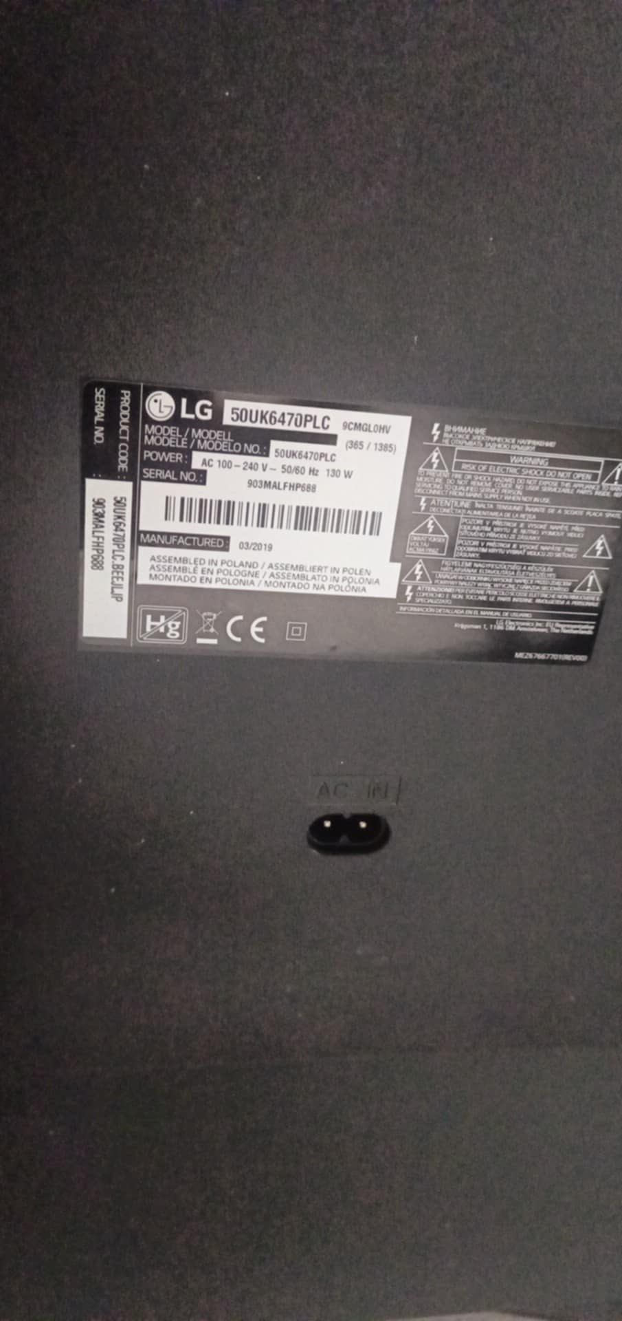 Telewizor LG 50”