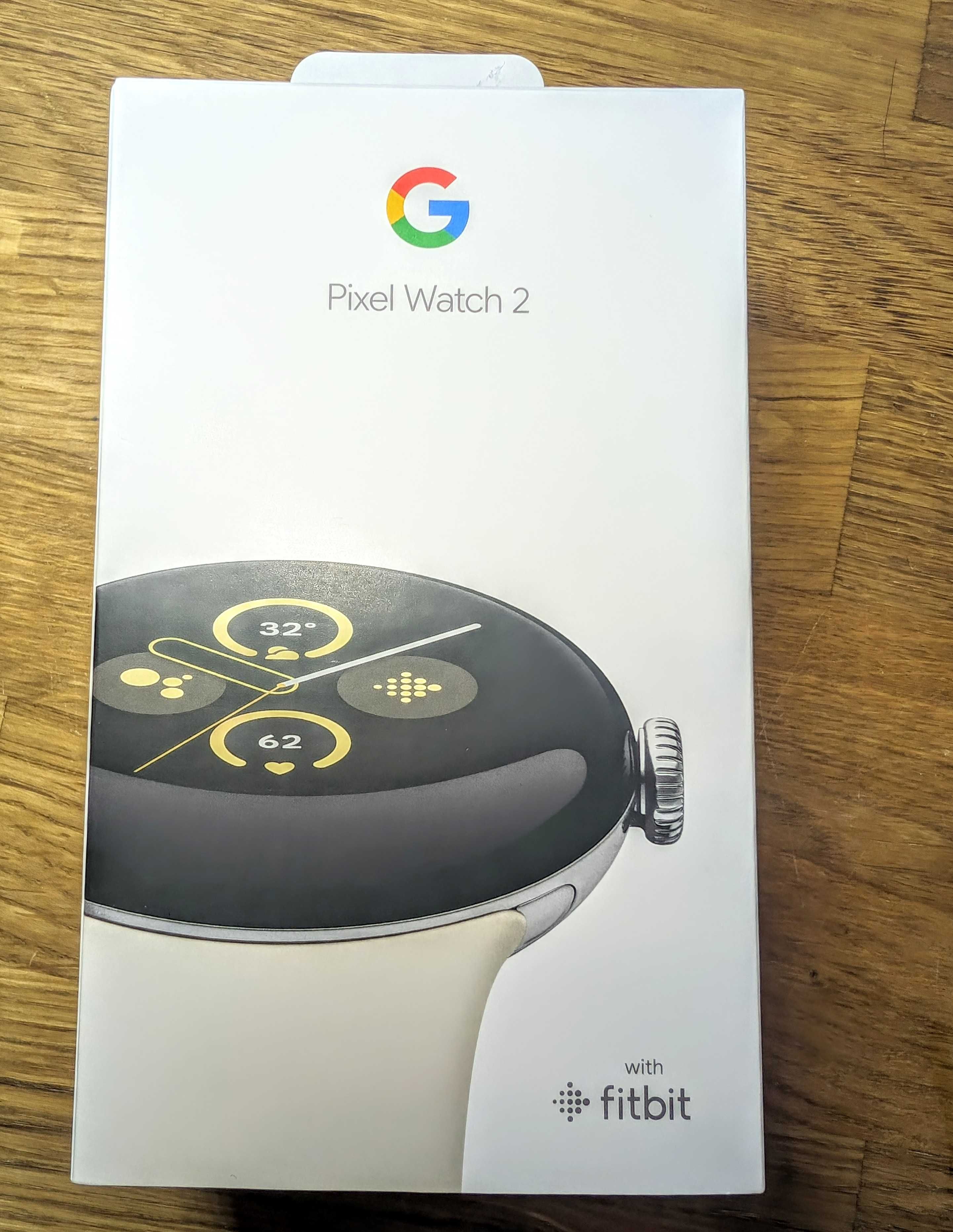 Smartwatch GOOGLE Pixel Watch 2 Srebrny "Porcelanowy"
