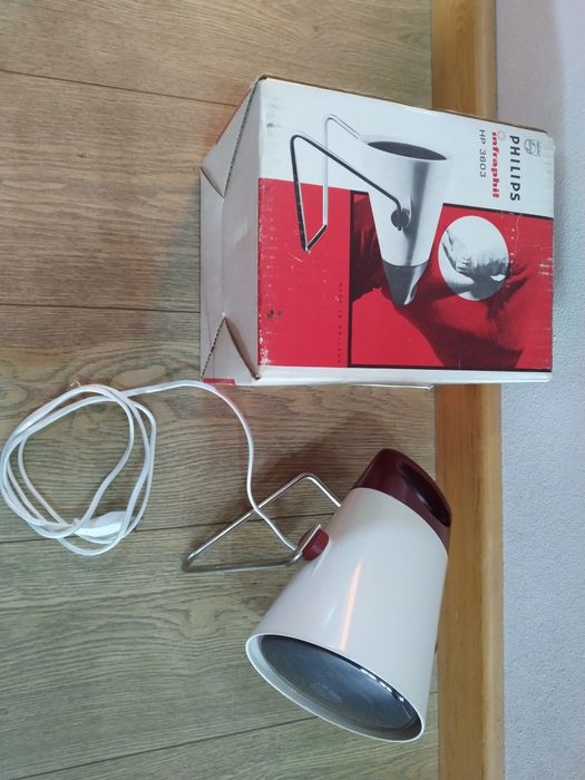Lampa  na podczerwień PHILIPS infraphil HP 3603 Vintage StanK