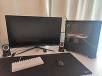 zestaw gamingowy PC + monitor + peryferia! suepr prezent komunijny #ko