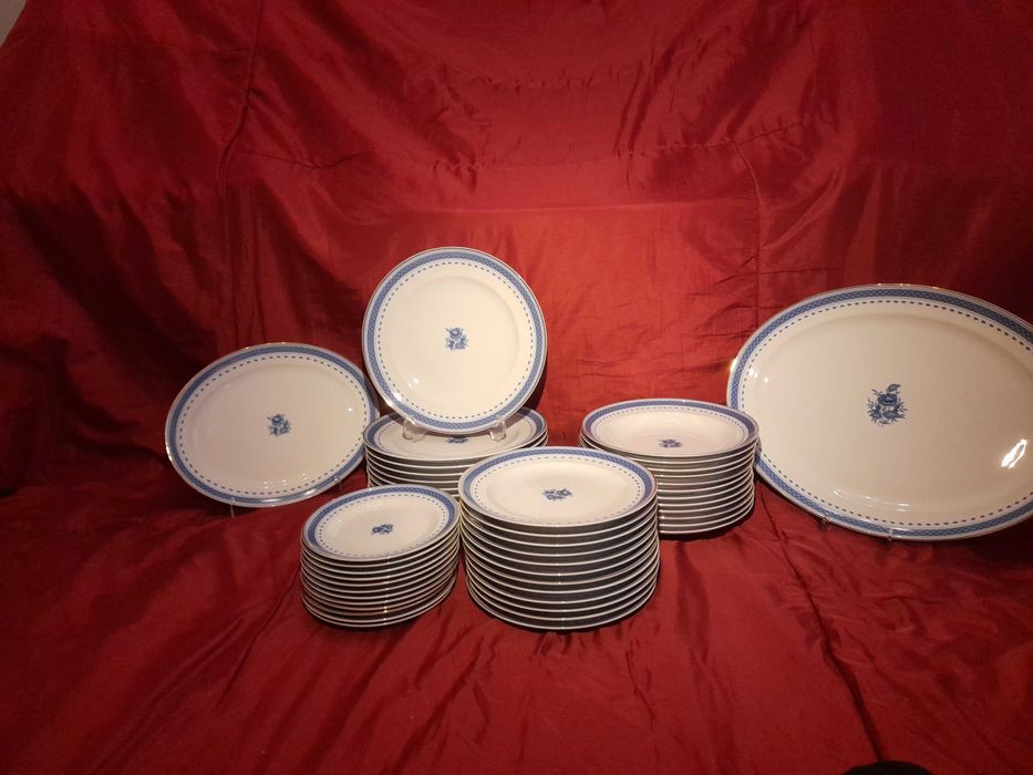 Pratos Vista Alegre Cozinha Velha