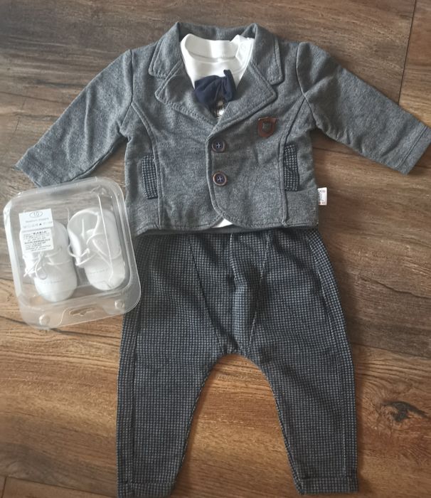 Komplet dla chłopca  6 M do chrztu lub inne okazje