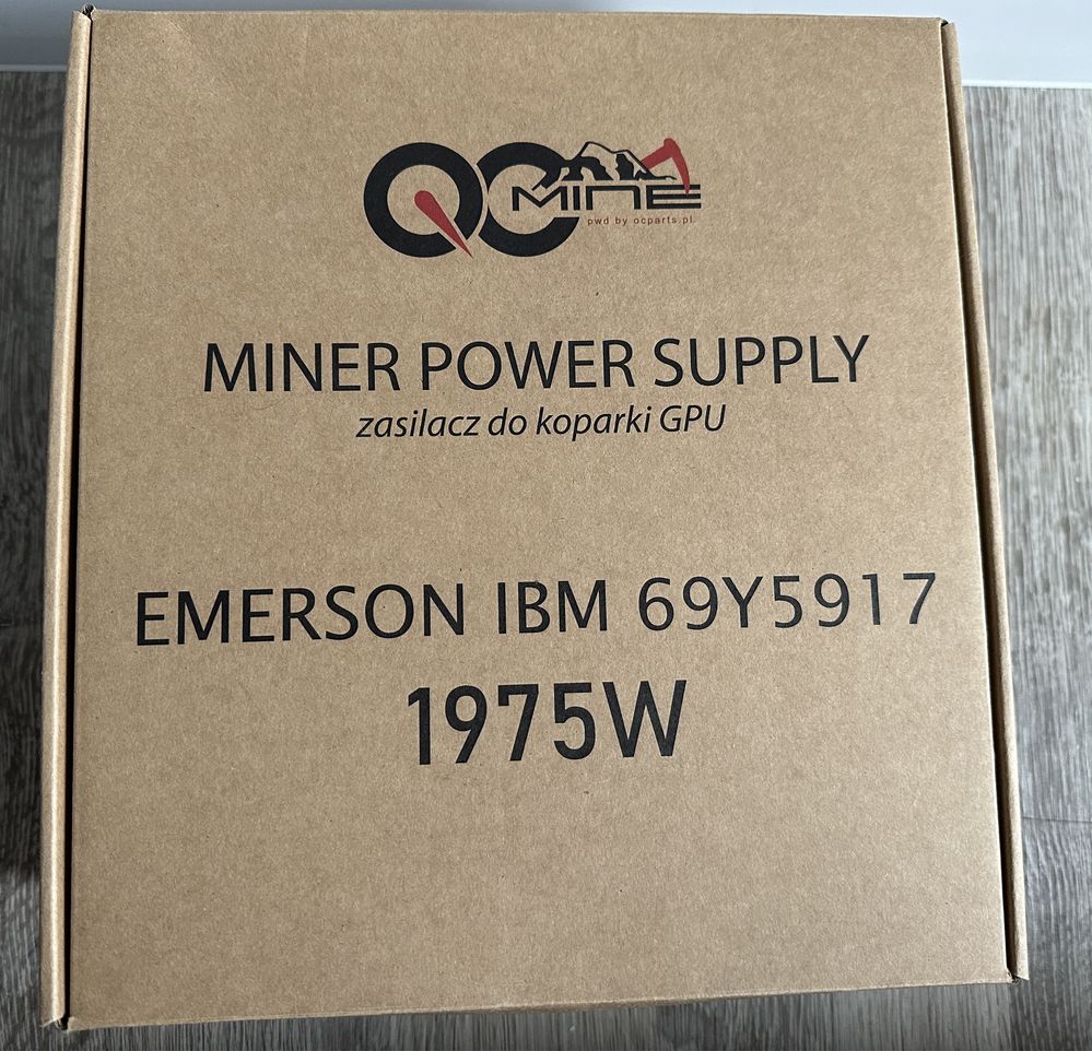 Zasilacz IBM Emerson 1975W z regulatorem obrot