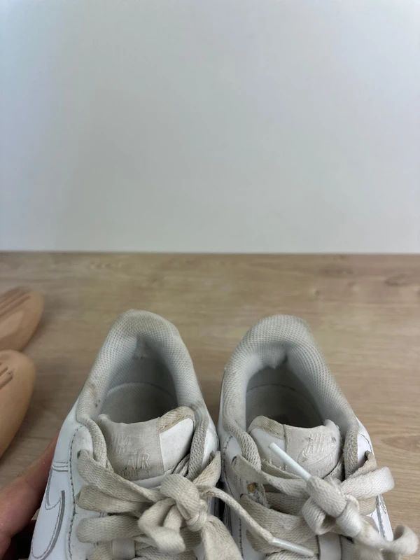 ORYGINALNE BUTY Buty sneakersy białe Nike air force 1 r. 38.5