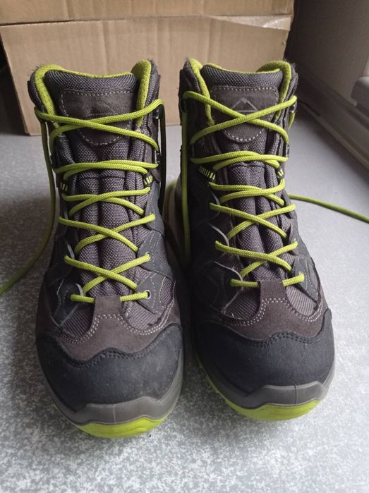 Трекінгові шкіряні кросівки черевики McKinley Discover Mid AQX -44р