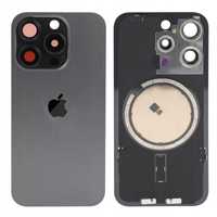 PANEL TYLNY Szkło Tył MagSafe Mocowania Ramka iPhone 15 Pro Black