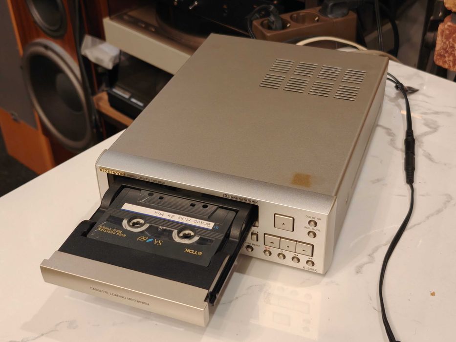 ONKYO K-505X ! Rzadki DECK mini ! OKAZJA ! MAgnetofon kasetowy