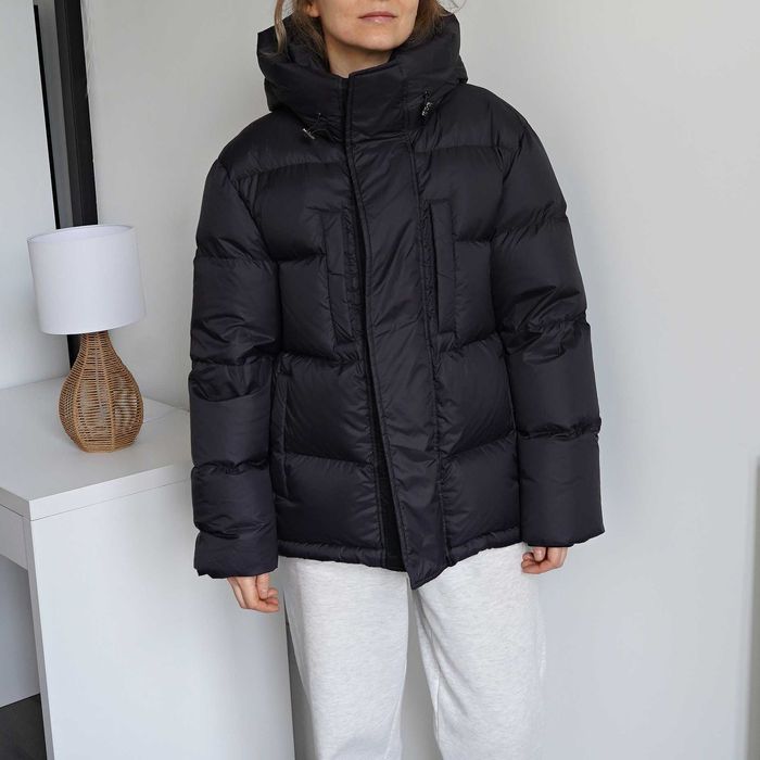 Зимовий супер теплий короткий пуховик