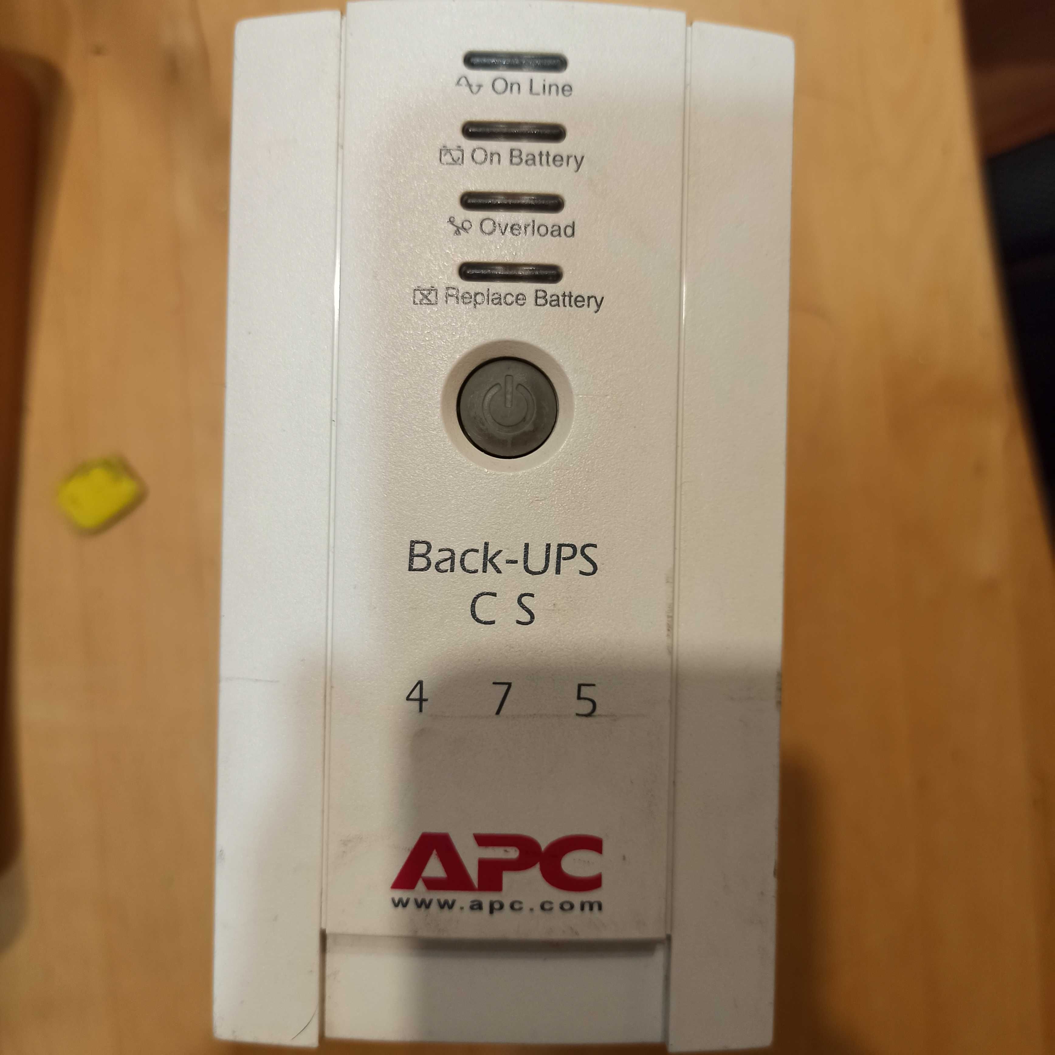 Безперебійник ДБЖ APC Back-UPS CS 475