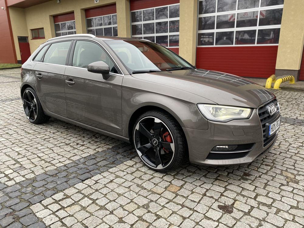 Audi A3 8V 2.0TDI QUATTRO 4x4 Keyless Rotor 19” Navi Led Niski przebie