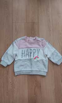 Bluza z nadrukiem Happy Cool Club rozmiar 62