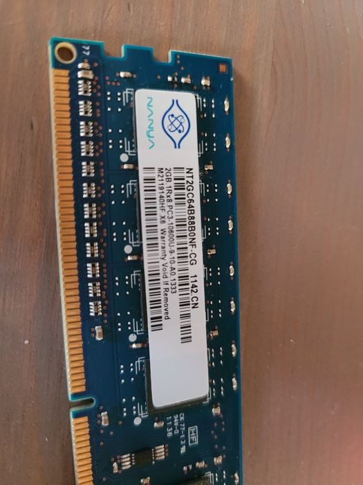2x kość RAM DDR3 2gb i 4gb Patriot, Nanya