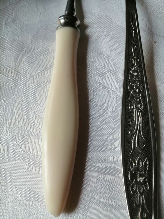 Zestaw sztućców z PRL-u