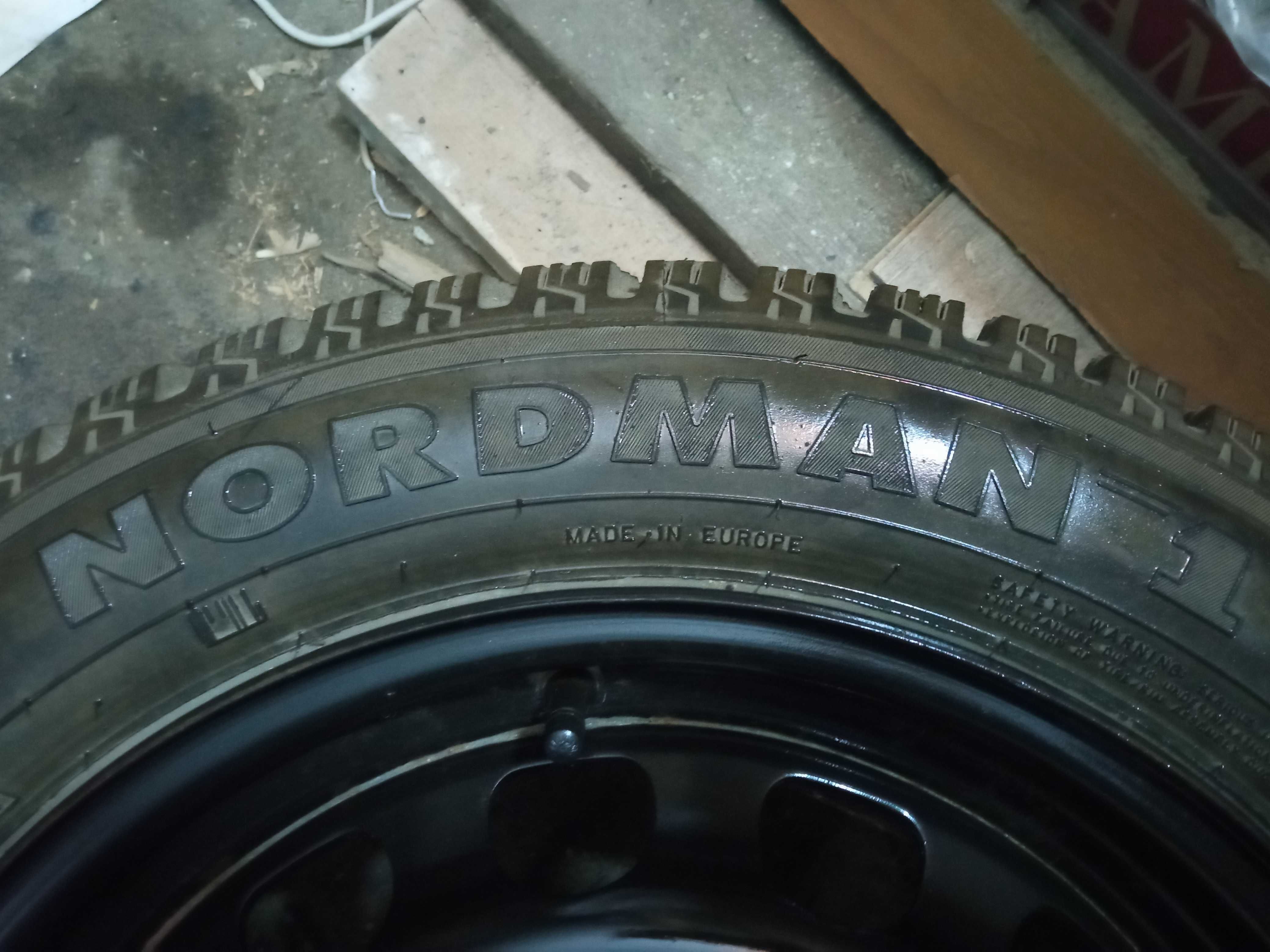 205/55/16. Nokian Nordman 10мм. Зима. Шипованная резина. 4шт.