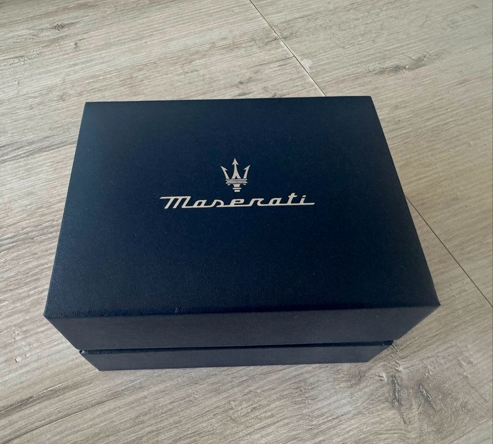 Elegancki męski zegarek Maserati