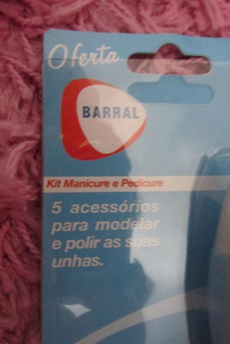 Kit manicure e pedicure da Barral