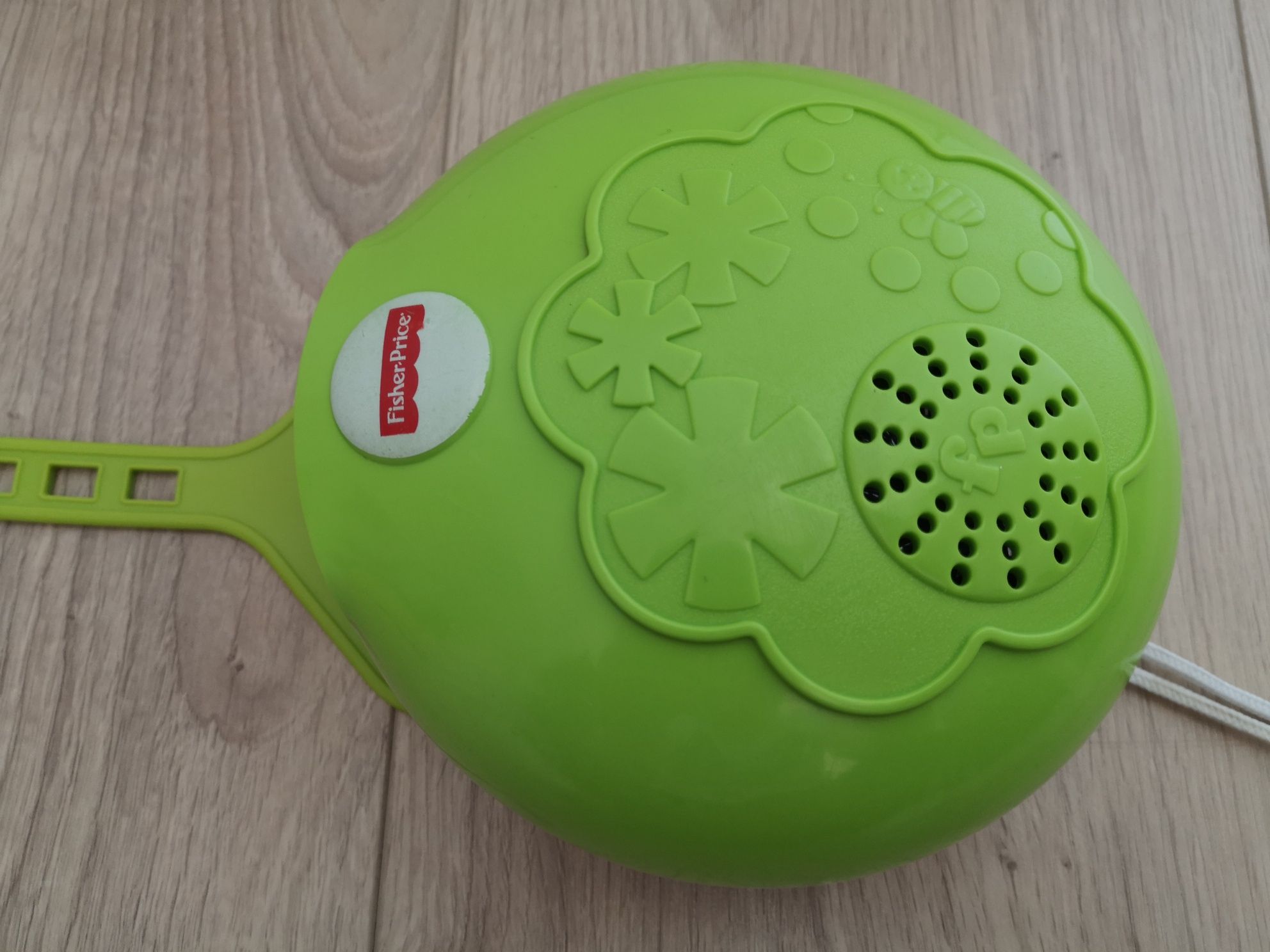 Uspakajacz, szumiś do łóżeczka Fisher Price, zielony. Melodyjki