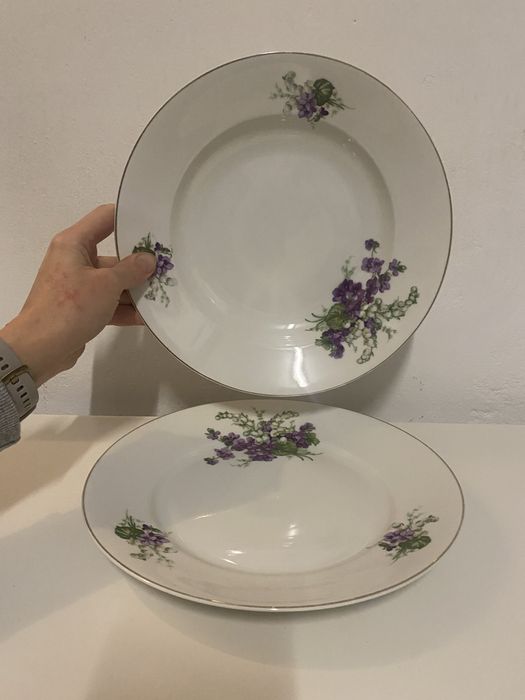 Ćmielow porcelana talerze obiadowe