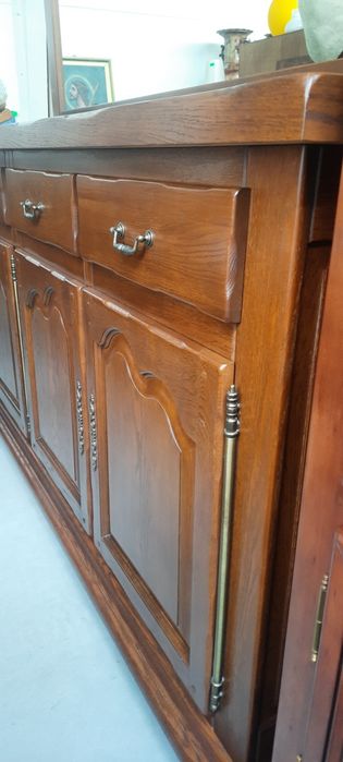 Dębową komoda z lustrem RATY