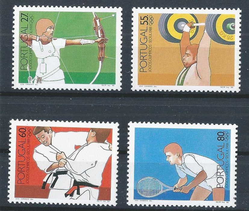 Selos Portugal 1988
Mundifil 1854/1857 MNH/**