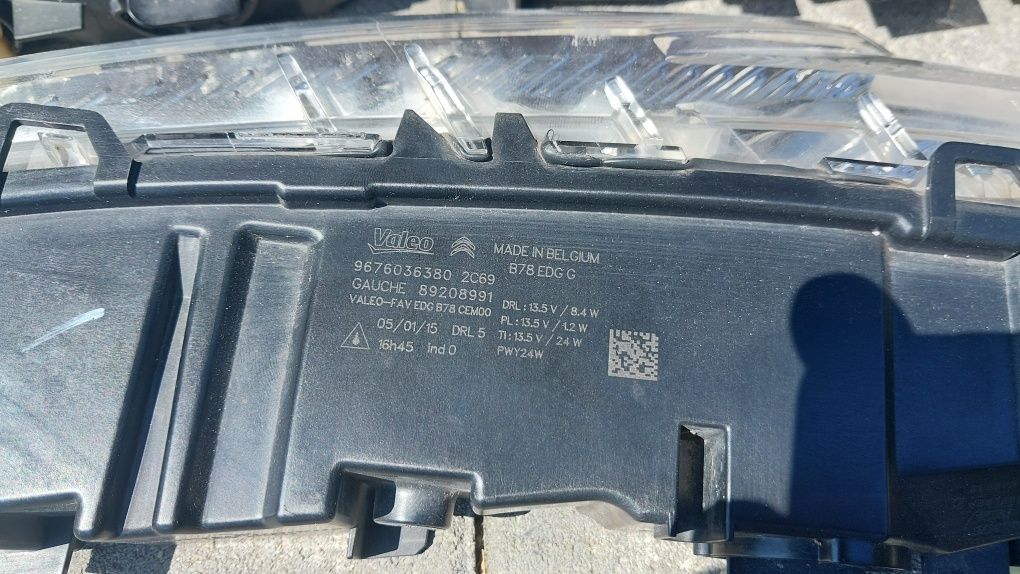 C4 Picasso II Grand Picasso 13- Lampa światła dziennego LED Prawa Lewa