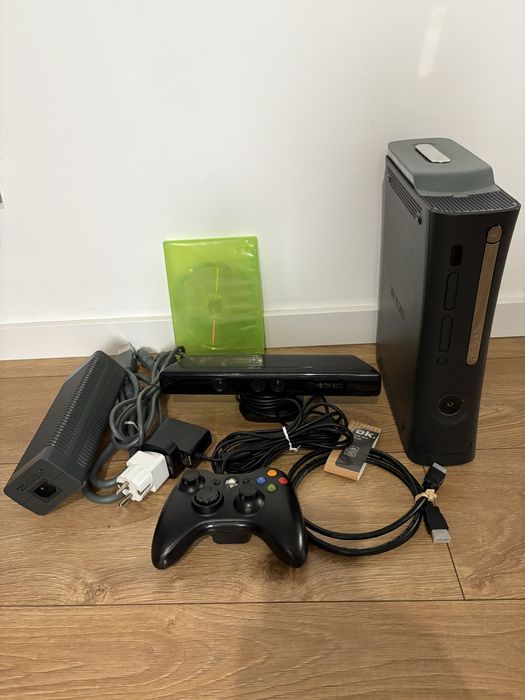 Xbox 360 Fat RGH3 + Kinect + pad + HDD 1TB (170 gier)