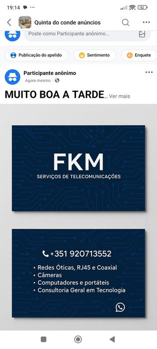 Técnico telecomunicações