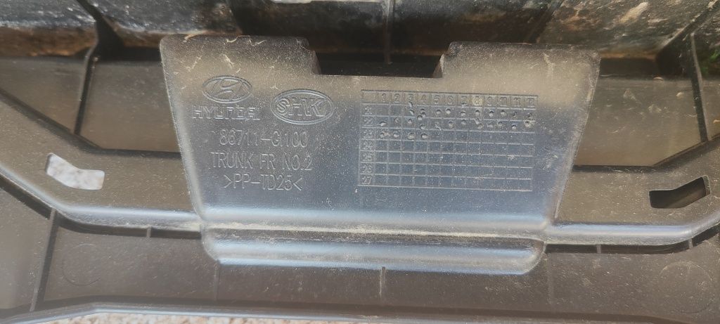 Hyundai ionig 5, органайзер