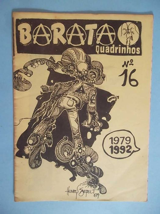 Fanzines de BD, nacionais e estrangeiros. Ver fotos.