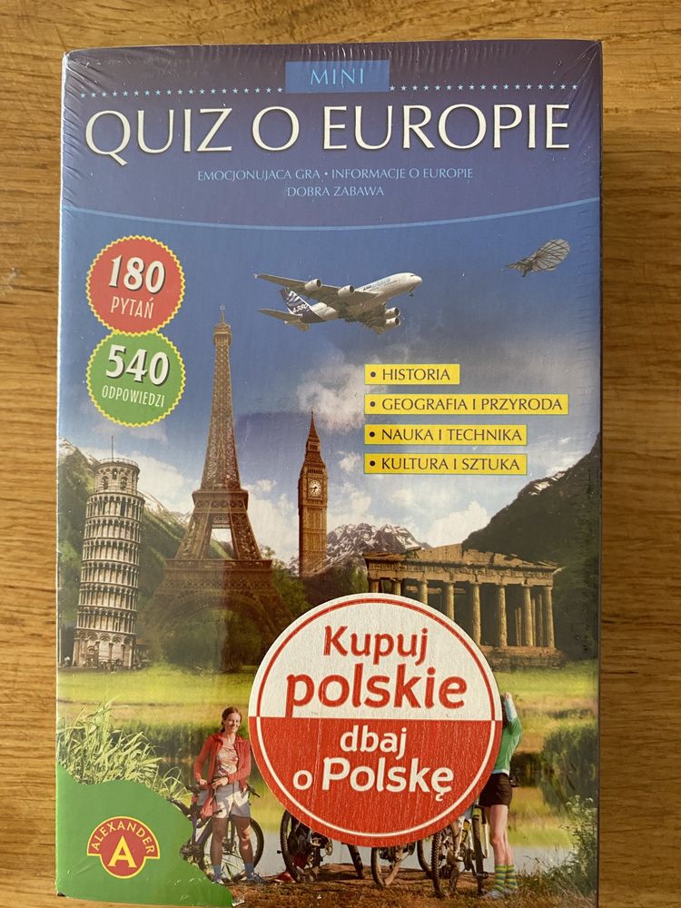 „Quiz o Europie” gra planszowa