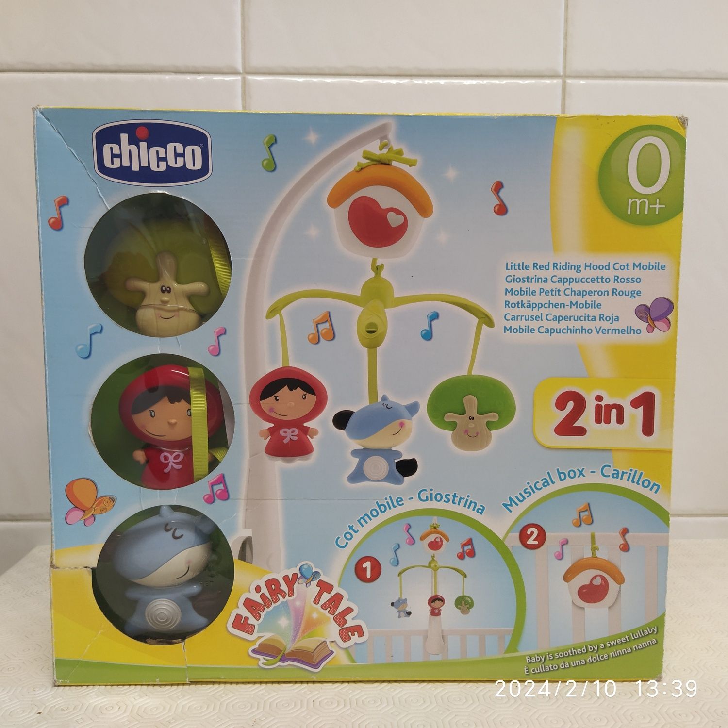 Mobile Chicco 2 in 1 Fairy tale