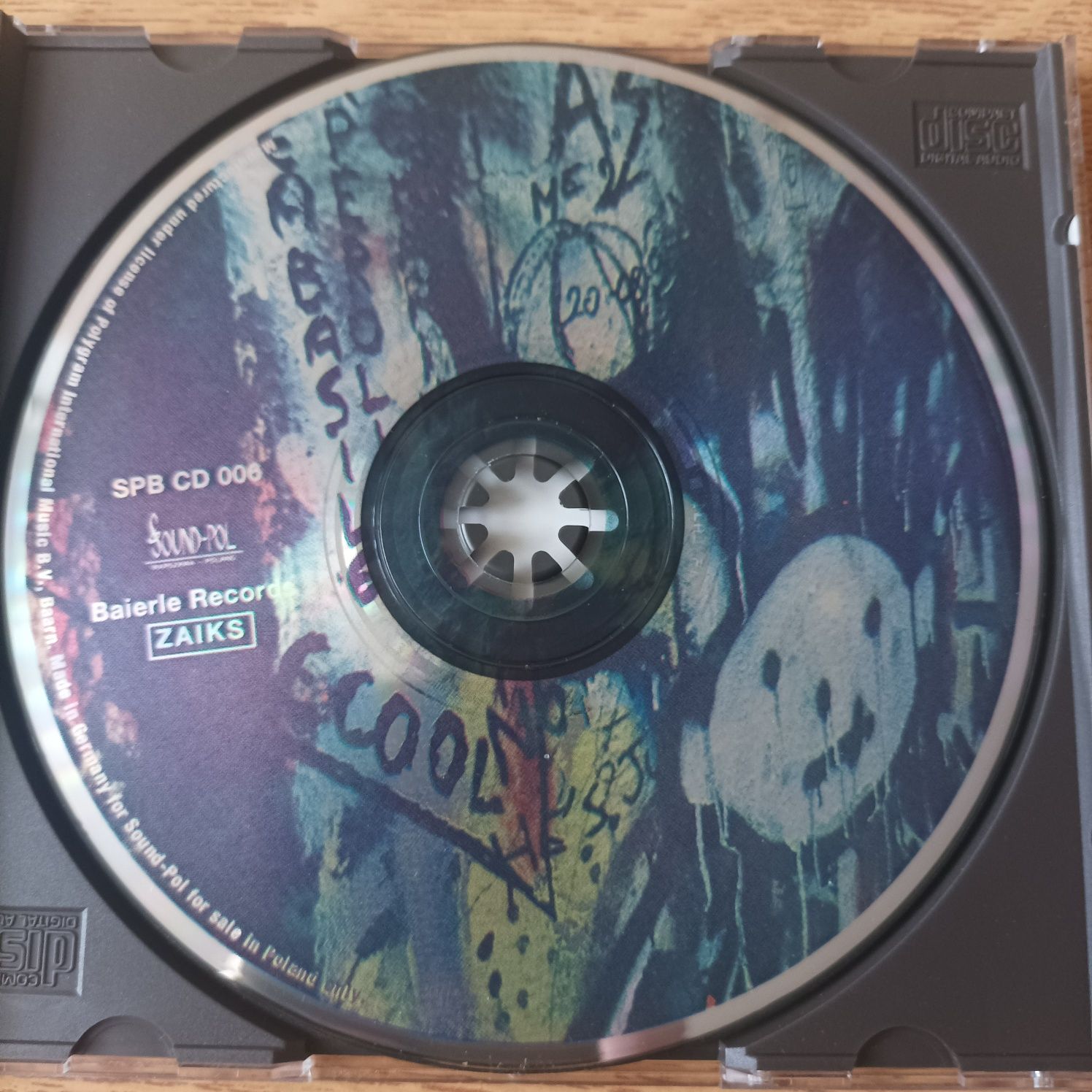 Płyta CD zespołu U2-Achtung Baby rzadka Wydawnictwo Sound-Pol