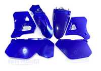 plasticos carenagens  yamaha  dtr 125 dt125r azul