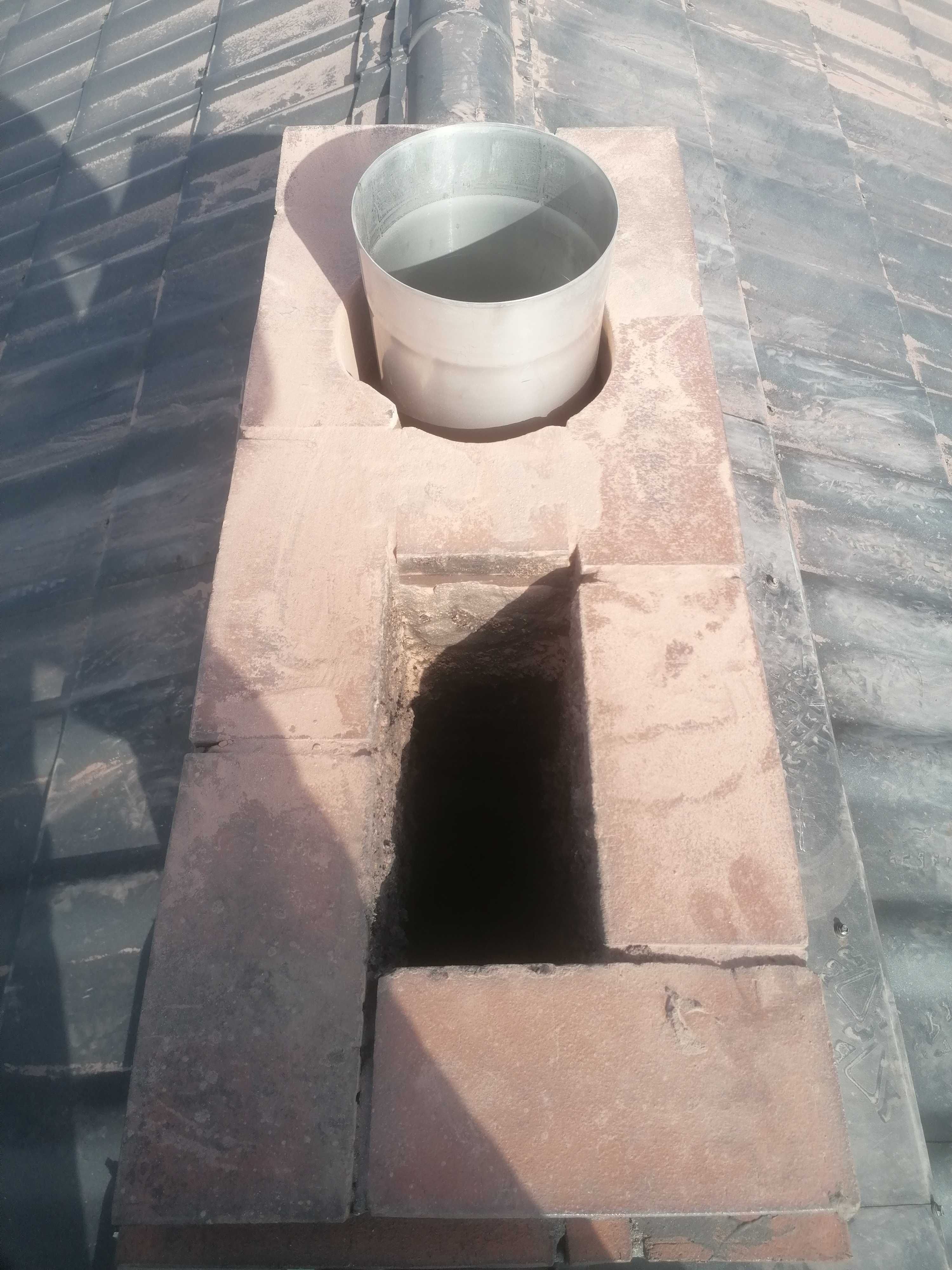 Frezowanie komina wkłady kominowe  szlamowanie komina szybkie terminy