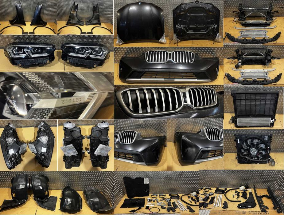 Бампер бу BMW G01 G02 рестайлінг lci разборка